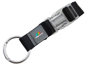 Schluesselband mit clip und ring – individuell bedruckbar für Ihr Unternehmen. AMGS Group.